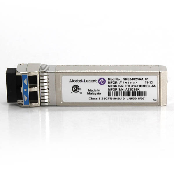 thumbnail interactive-video image 1 of Mellanox MFM1T02A-LR SFP+ Module – 10GBASE-LR, 1310nm, 10km, FTLX1471D3BCL-ME Compatible 1 of 4
